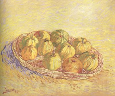 Vincent Van Gogh Still life wtih Basket of Apples (nn04) Norge oil painting art